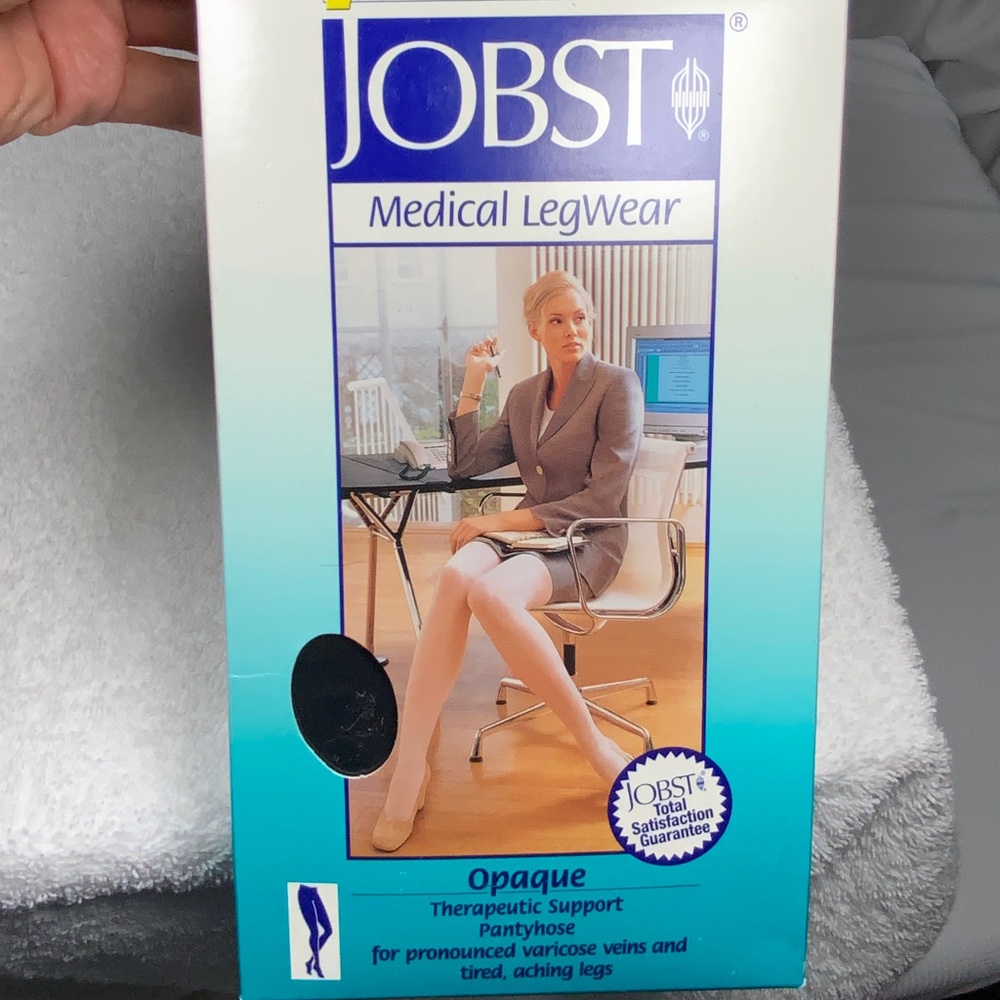 Jobst Firm Compression Pantyhose - Navy - Small